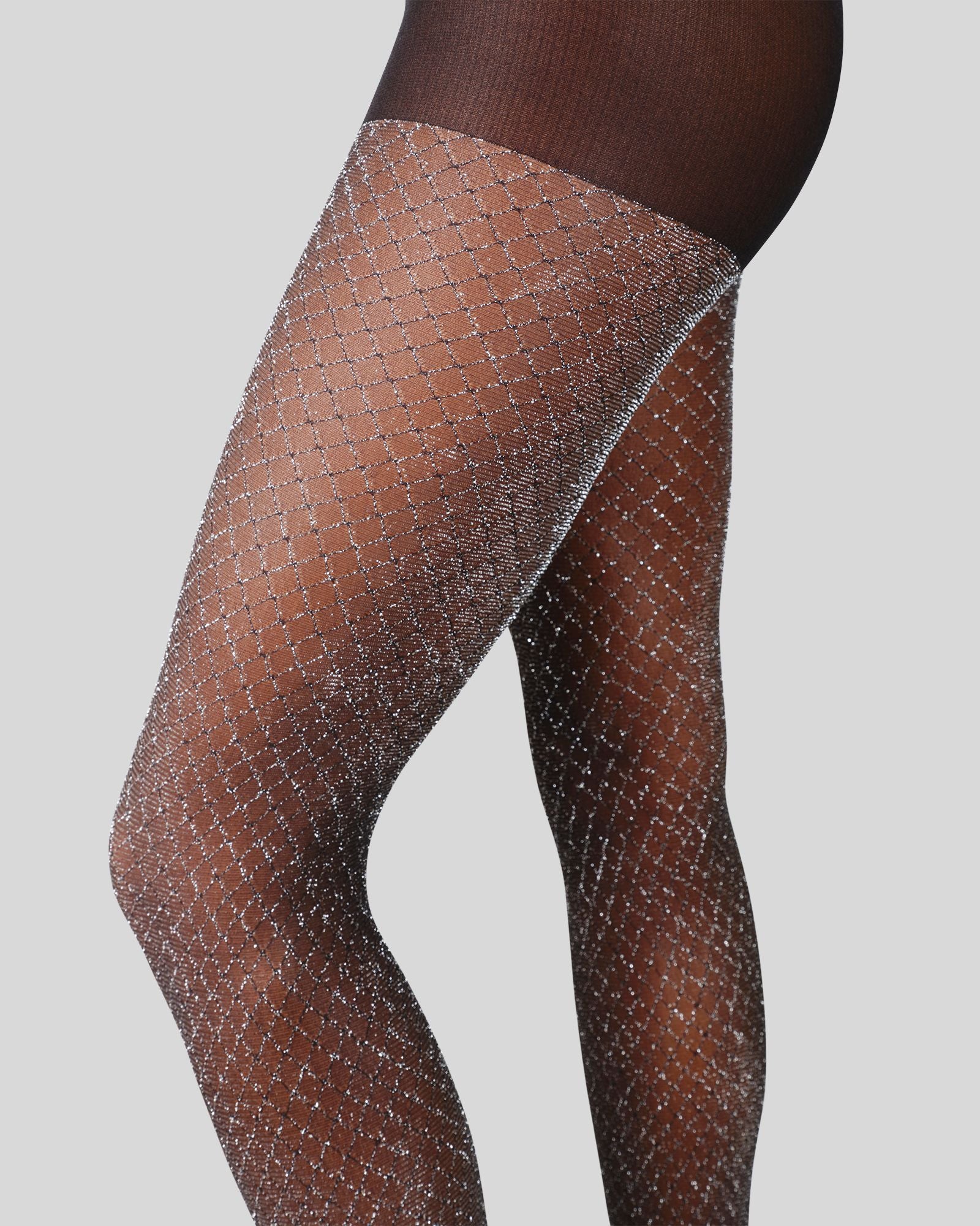 Casey Shimmery Fishnet Tights - Image 4