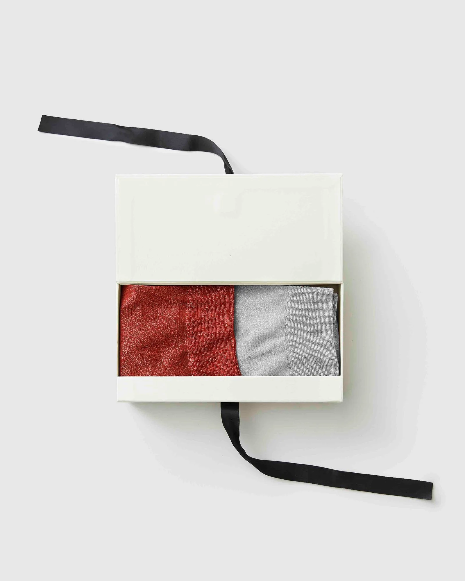 Gift Box: 2 Pairs of Ines Shimmery Socks
