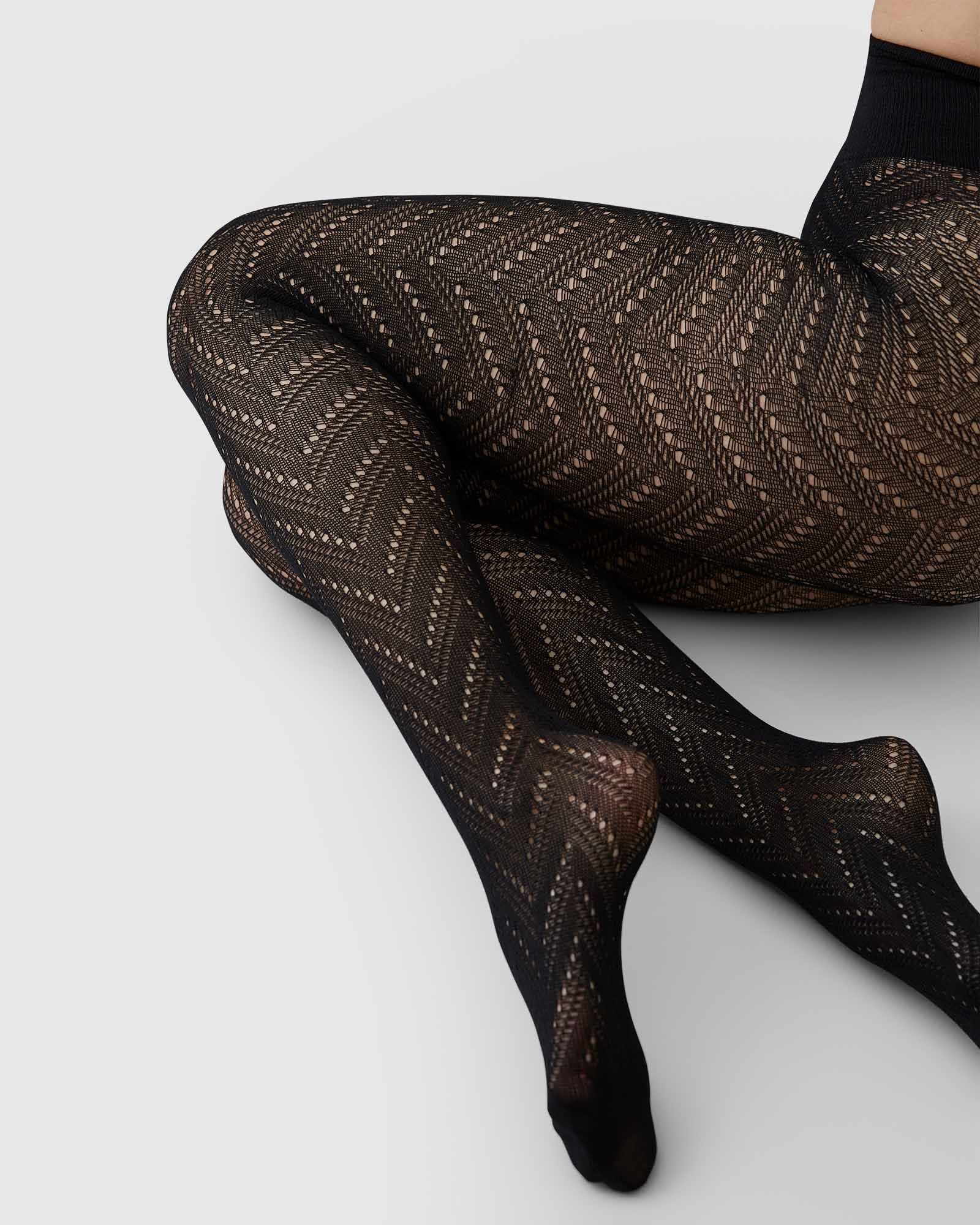Ina Pointelle Tights - Image 3